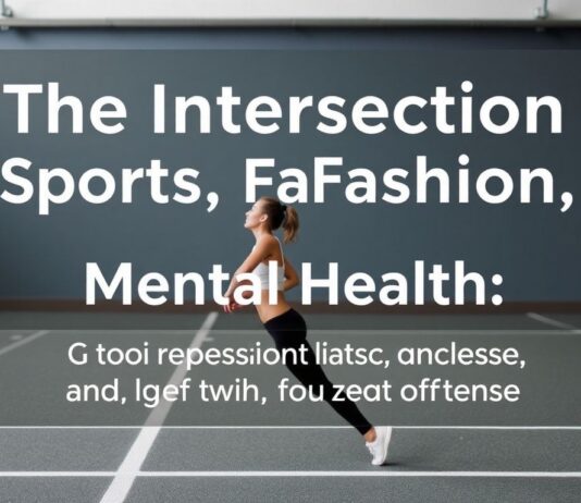 The Intersection of Sports, Fashion, and Mental Health: A Holistic Approach to Wellness The Intersection of Sports, Fashion, and Mental Health: A Comprehensive Approach to Wellness