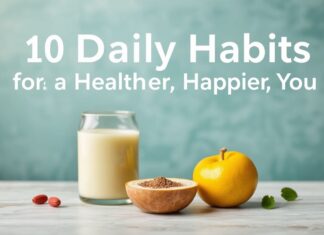 10 Daily Habits for a Healthier, Happier You 10 Daily Habits for a Healthier, Happier You