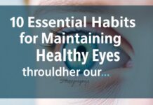 10 Essential Habits for Lifelong Eye Health 10 Essential Habits for Maintaining Healthy Eyes Throughout Your Life