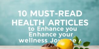 10 Must-Read Health Articles to Boost Your Wellness Journey 10 Must-Read Health Articles to Enhance Your Wellness Journey