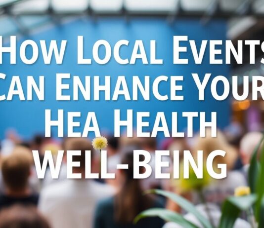 How Local Events Can Boost Your Health and Well-being How Local Events Can Enhance Your Health and Well-being
