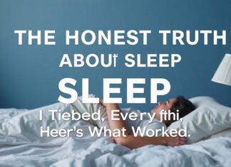 The Honest Truth About Sleep: I Tried Everything, Here’s What Worked The Honest Truth About Sleep: I Tried Everything, Here's What Worked