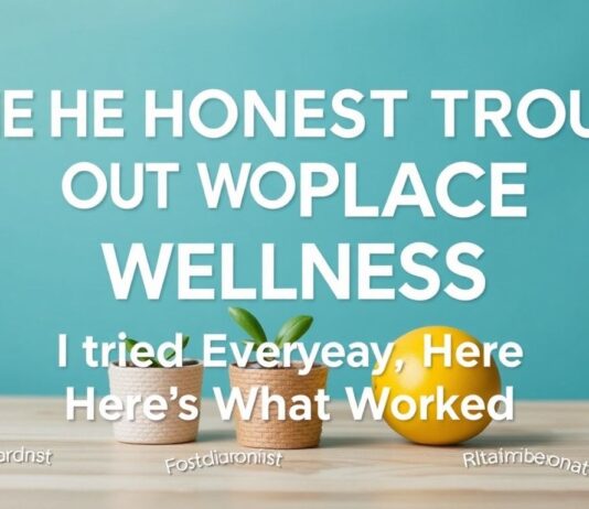 The Honest Truth About Workplace Wellness: I Tried It All, Here’s What Worked The Honest Truth About Workplace Wellness: I Tried Everything, Here's What Worked