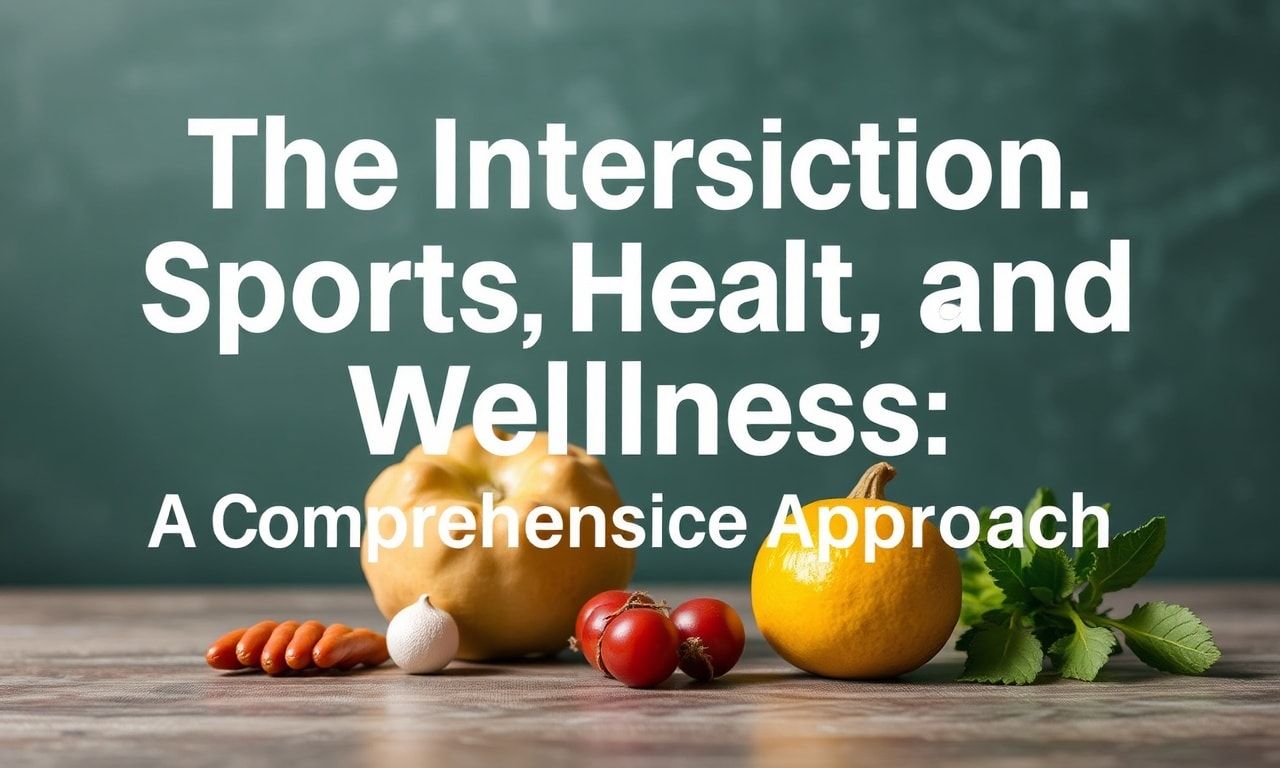 The Intersection of Sports, Health, and Wellness: A Holistic Approach